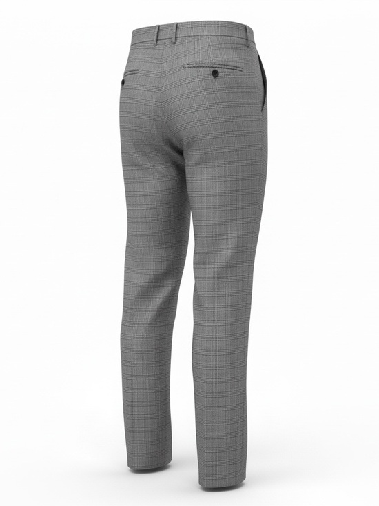 Lauren Ralph Lauren Vintage Women’s Glen Plaid Pleated Career Cuffed Slacks 8 - Picture 3 of 13